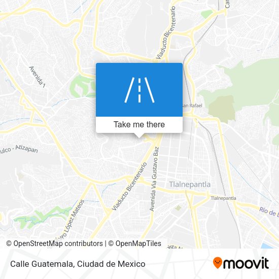 Calle Guatemala map
