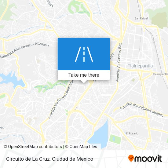 Circuito de La Cruz map