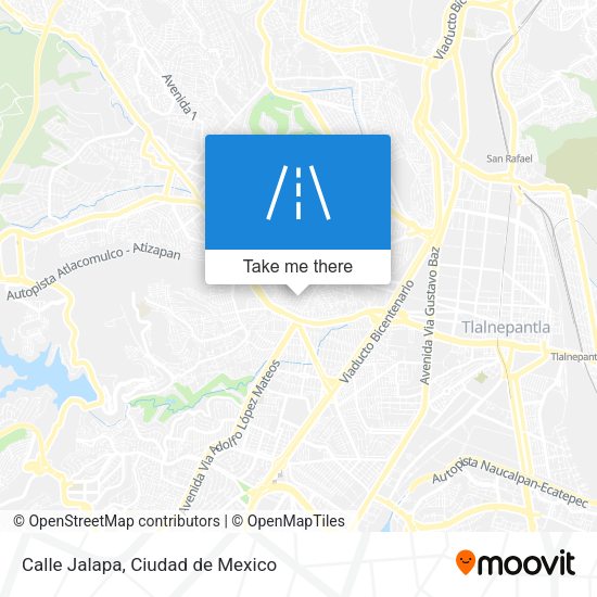Mapa de Calle Jalapa