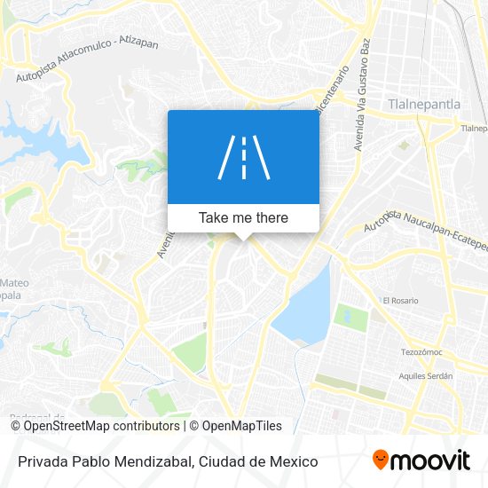 Mapa de Privada Pablo Mendizabal
