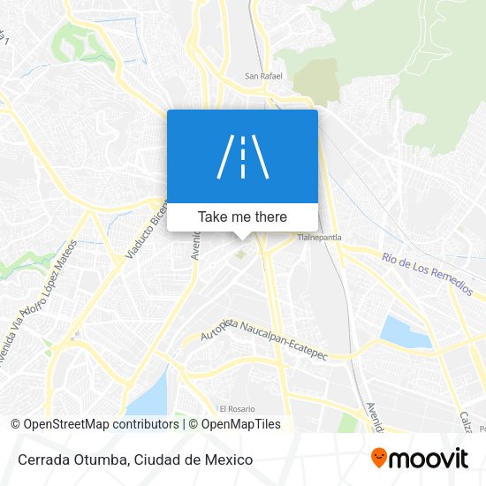 Mapa de Cerrada Otumba