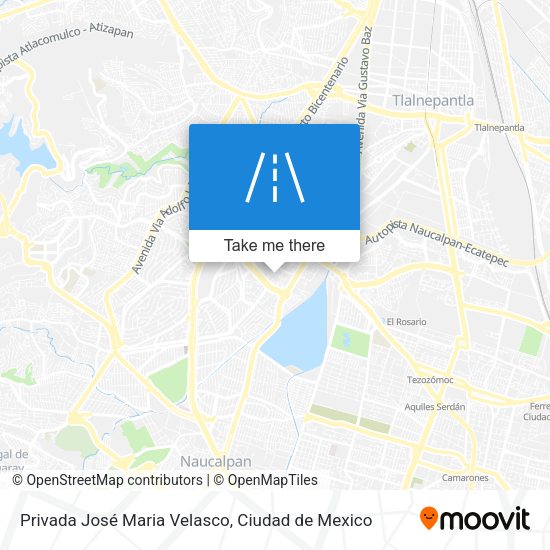 Mapa de Privada José Maria Velasco