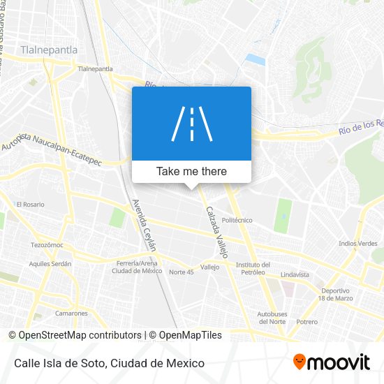 Mapa de Calle Isla de Soto