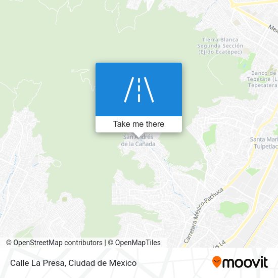 Calle La Presa map