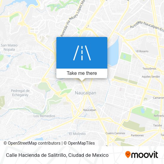 Calle Hacienda de Salitrillo map