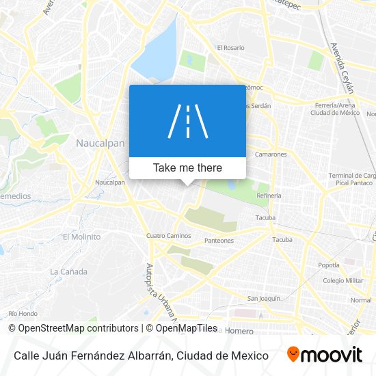 Calle Juán Fernández Albarrán map