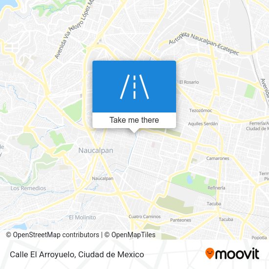 Calle El Arroyuelo map