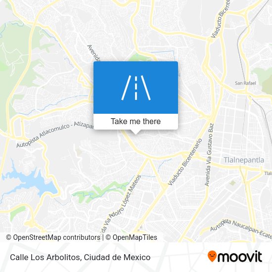 Calle Los Arbolitos map