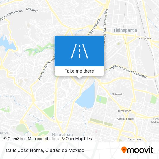 Mapa de Calle José Horna