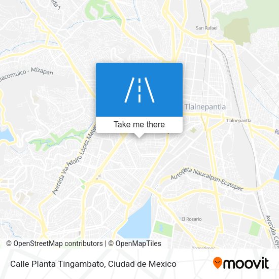 Calle Planta Tingambato map
