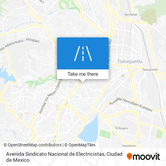 Mapa de Avenida Sindicato Nacional de Electricistas