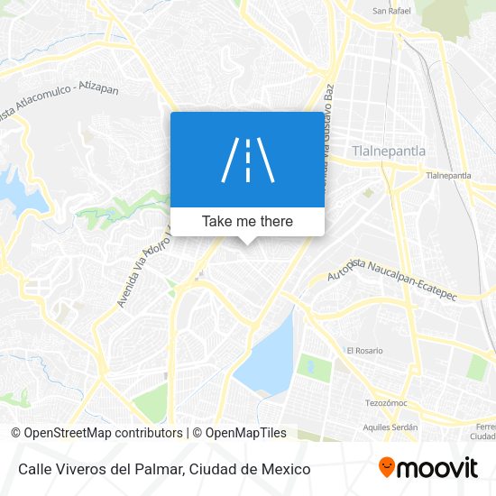 Calle Viveros del Palmar map