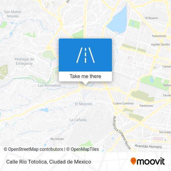 Calle Río Totolica map