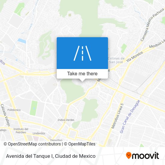 Avenida del Tanque I map