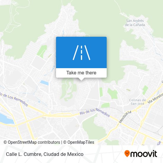 Calle L. Cumbre map