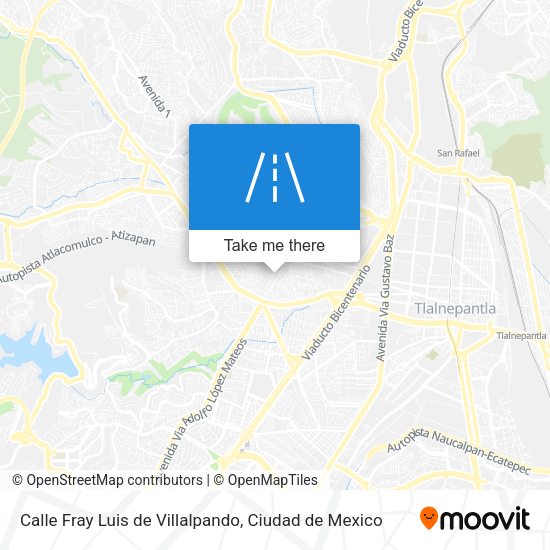 Mapa de Calle Fray Luis de Villalpando