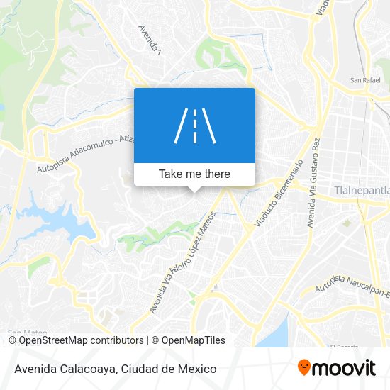 Avenida Calacoaya map