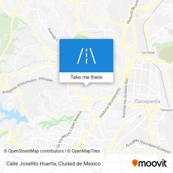 Mapa de Calle Joselito Huerta