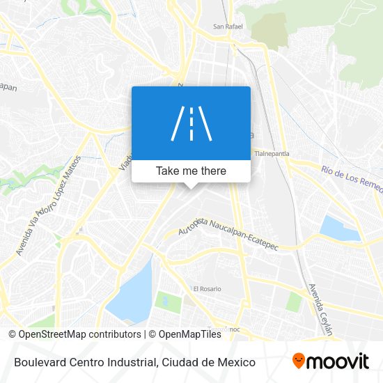 Boulevard Centro Industrial map