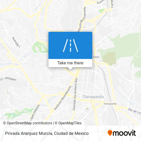 Privada Aranjuez Murcia map