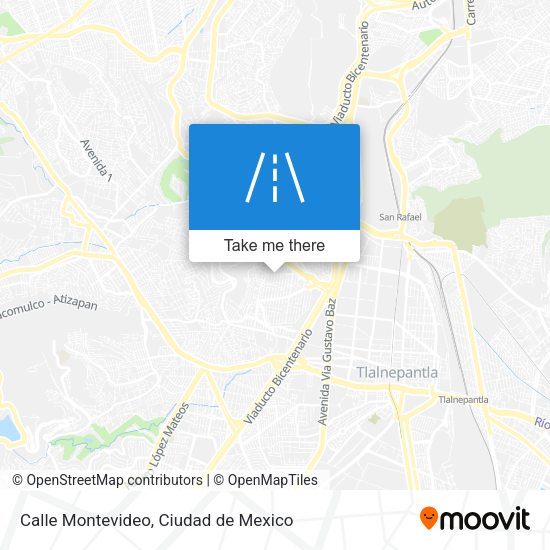 Calle Montevideo map