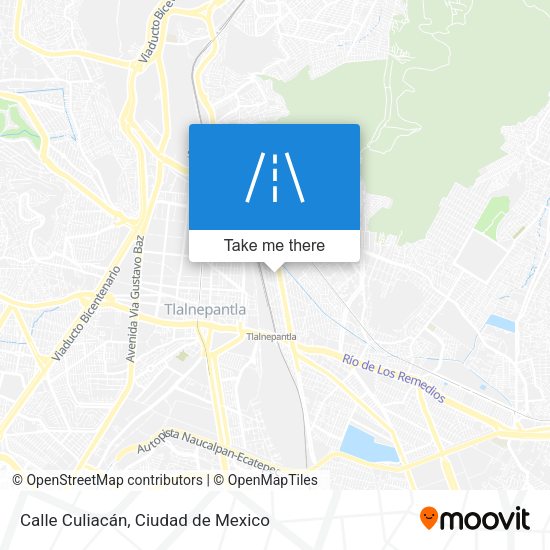 Calle Culiacán map