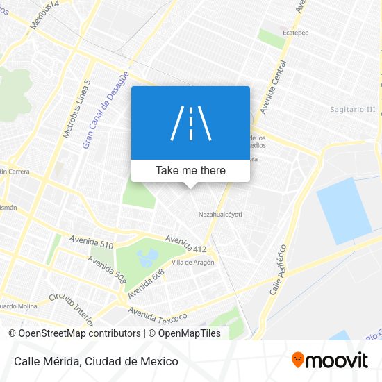 Calle Mérida map