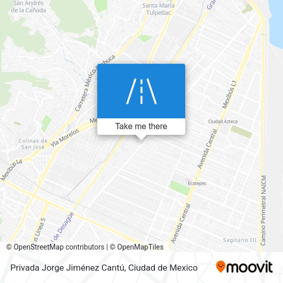 Privada Jorge Jiménez Cantú map