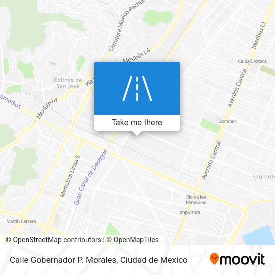 Calle Gobernador P. Morales map