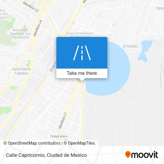 Calle Capricornio map