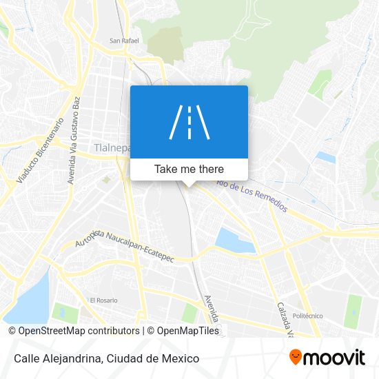 Calle Alejandrina map