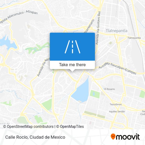 Calle Rocío map