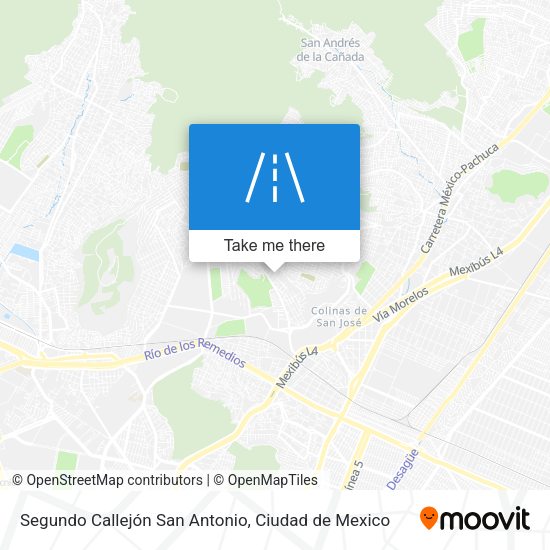 Segundo Callejón San Antonio map