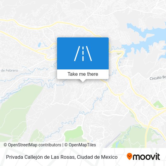 Mapa de Privada Callejón de Las Rosas