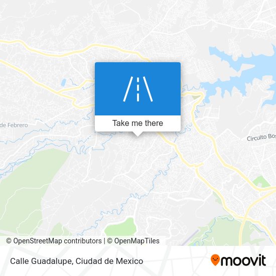 Mapa de Calle Guadalupe