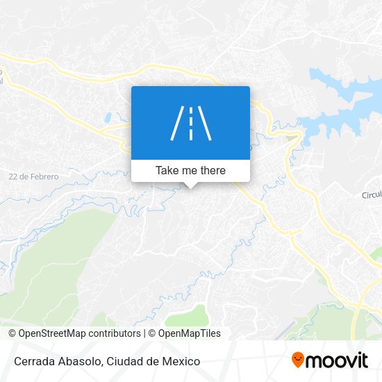 Cerrada Abasolo map
