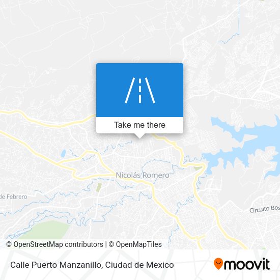 Mapa de Calle Puerto Manzanillo
