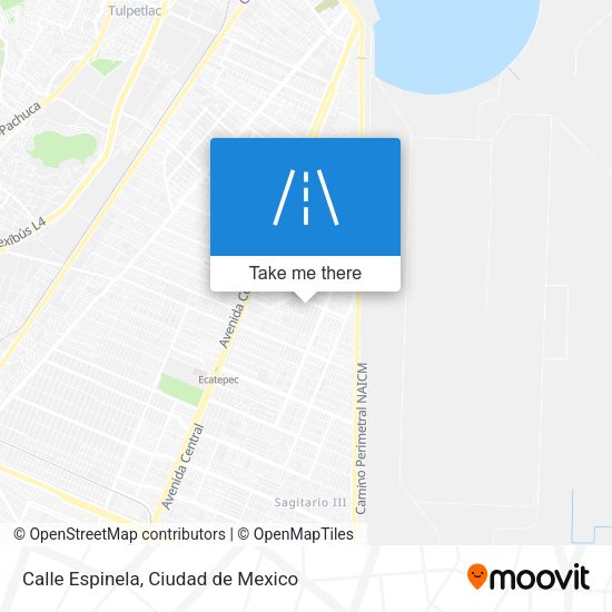Mapa de Calle Espinela