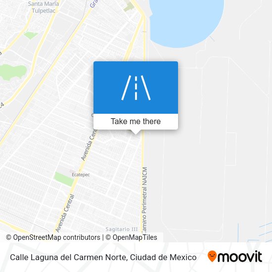 Calle Laguna del Carmen Norte map
