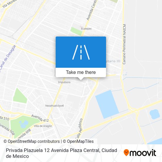 Privada Plazuela 12 Avenida Plaza Central map