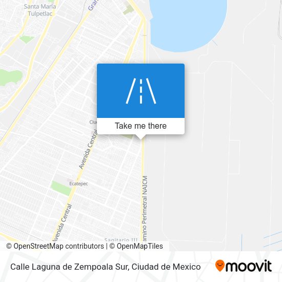 Calle Laguna de Zempoala Sur map