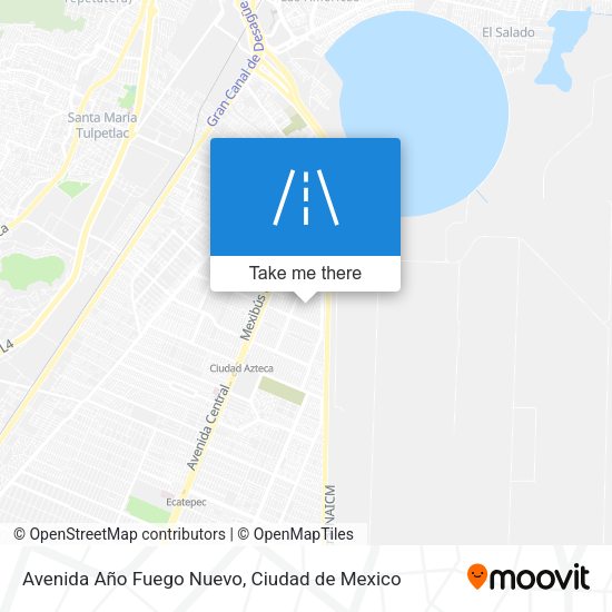 Mapa de Avenida Año Fuego Nuevo