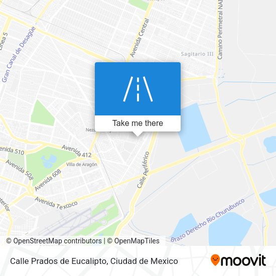 Mapa de Calle Prados de Eucalipto