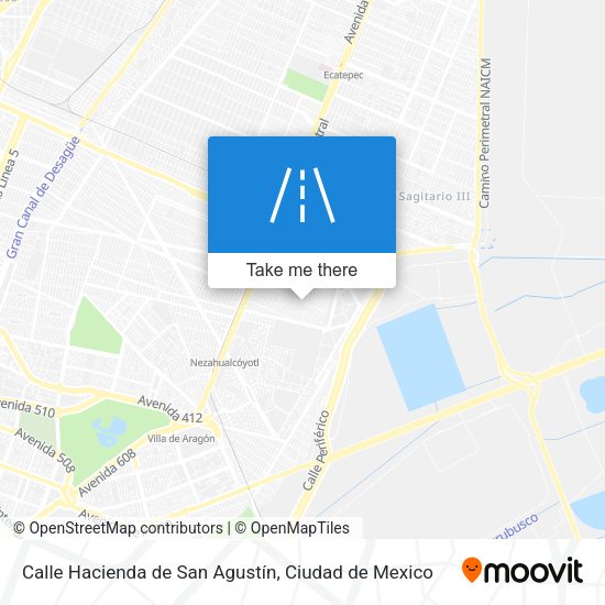Calle Hacienda de San Agustín map