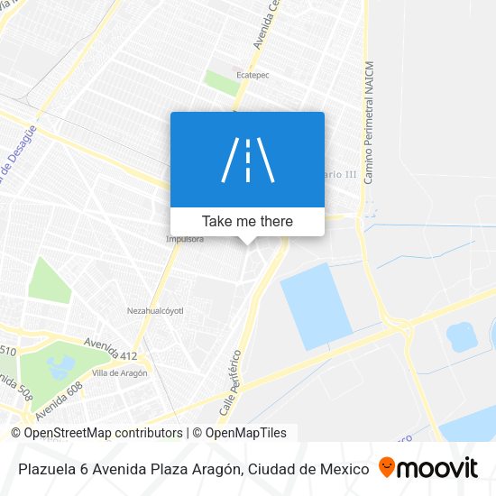 Mapa de Plazuela 6 Avenida Plaza Aragón
