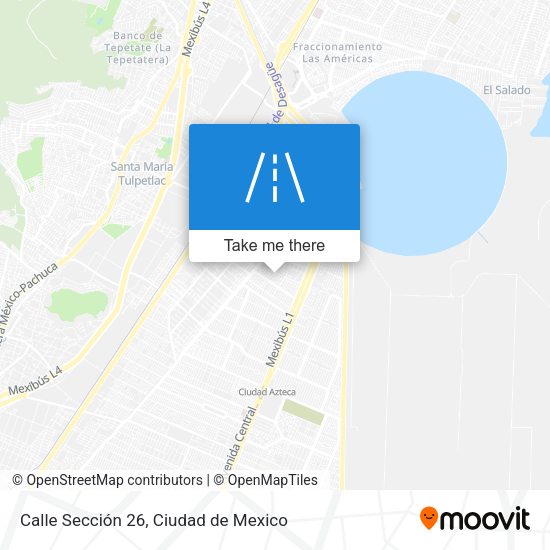Calle Sección 26 map