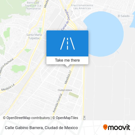 Calle Gabino Barrera map