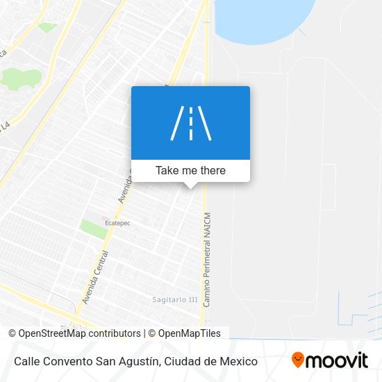 Mapa de Calle Convento San Agustín
