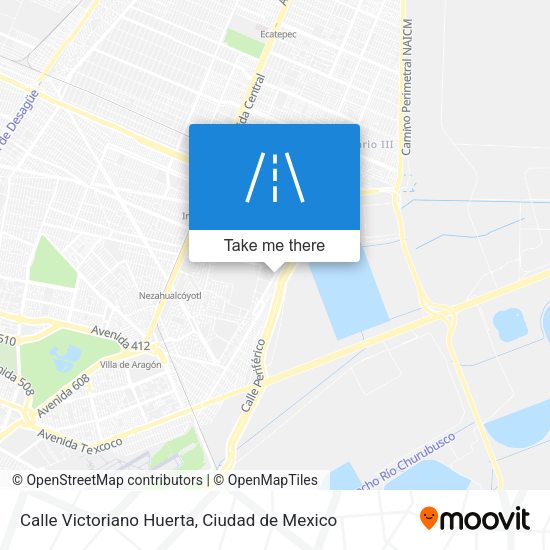 Calle Victoriano Huerta map