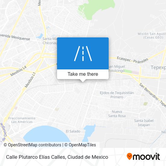 Mapa de Calle Plutarco Elías Calles